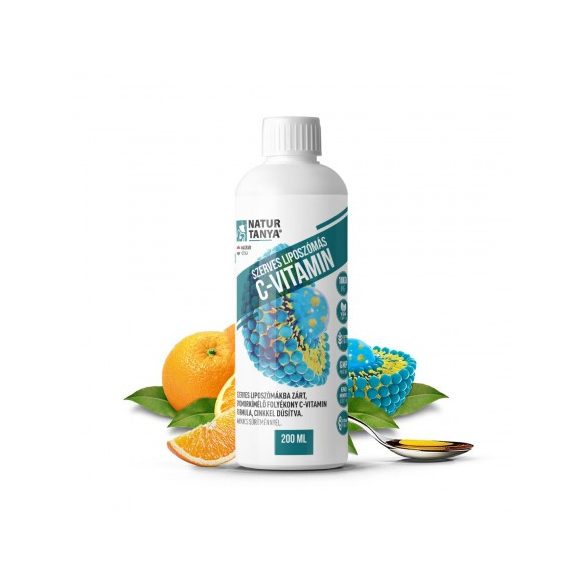 Natur Tanya® Liposzómás C-vitamin + cink folyékony formában