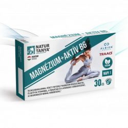   Natur Tanya® Vegán MAGNÉZIUM + AKTÍV B6 - Világszabadalommal védett magnézium-biszglicinát-kelát növényi kapszulahéjban!