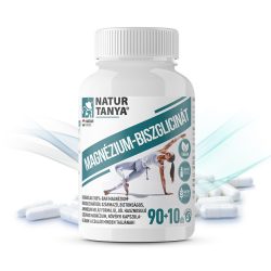   Natur Tanya® MAGNÉZIUM-BISZGLICINÁT - 100% magnézium-biszglicinát kelát, jól hasznosuló szerves magnézium, családi kiszerelésben