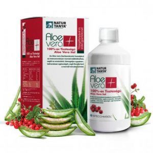 Natur Tanya® S. Aloe vera ital tőzegáfonyás, erdei gyümölcsös 100% tisztaságú, IASC által certifikált Aloe tartalommal 1000ml