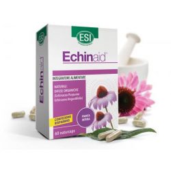   Natur Tanya® ESI® Echinaid® Echinacea koncentrátum 60 db - 2 féle Kasvirágból, a növényi 4 részből standardizált, fermentációval készült növényi kapszulatokban