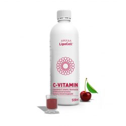 LipoCell liposzómás C-vitamin meggyes ízben (500 ml)