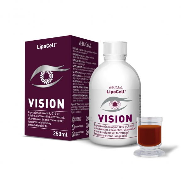 LipoCell Vision liposzómás étrend-kiegészítő (250 ml)