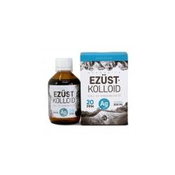 Ezüstkolloid 20 PPM, 200ml - DOBOZOS + 50 ml pumpás üveg